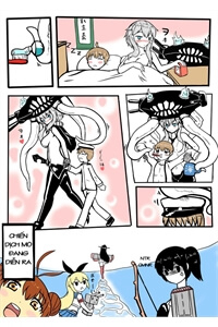 kantai-collection-提督と棲姬と秘書艦-修羅場